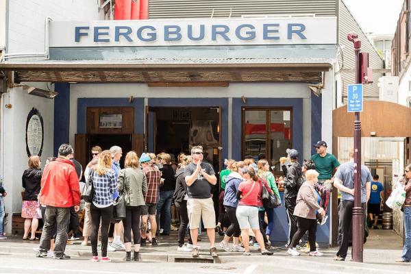 Fergburger in Queenstown
